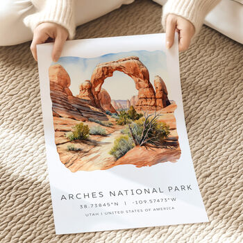 Arches National Park Travel Print, 4 of 7