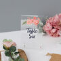 Wedding Table Names Pink Floral, thumbnail 4 of 6