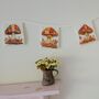 Whimsical Mushroom Decorative Bunting Garland, thumbnail 3 of 7