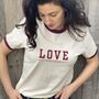 Love Makes A Family Unisex T Shirt, thumbnail 1 of 3