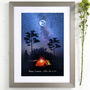 Personalised Family Campers Artwork, thumbnail 5 of 11