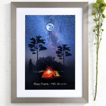 Personalised Family Campers Artwork, 5 of 11