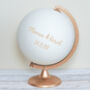 Personalised Guestbook Globe, thumbnail 7 of 7