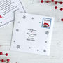 Personalised Elf Christmas Card With Poem, thumbnail 2 of 2