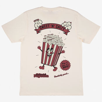 Sweet And Salty Popcorn Men's Graphic T Shirt, 2 of 2