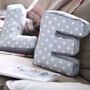 Soft Fabric Letter Cushions, thumbnail 2 of 3