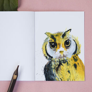 Inky Owl Notebook, 2 of 4