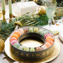 Rainbow Christmas Wreath Macaron Box, thumbnail 1 of 4