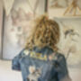 Kids Personalised Denim Jacket X Mrs Mighetto Collab, thumbnail 1 of 5