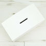 Personalised White Wooden Mr And Mrs Money Box, thumbnail 3 of 5