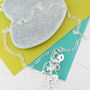 Sterling Silver Charm Necklace, thumbnail 4 of 6