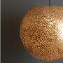 Callisto Gold Round Ceiling Lights, thumbnail 2 of 11