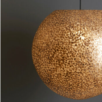 Callisto Gold Round Ceiling Lights, 2 of 11