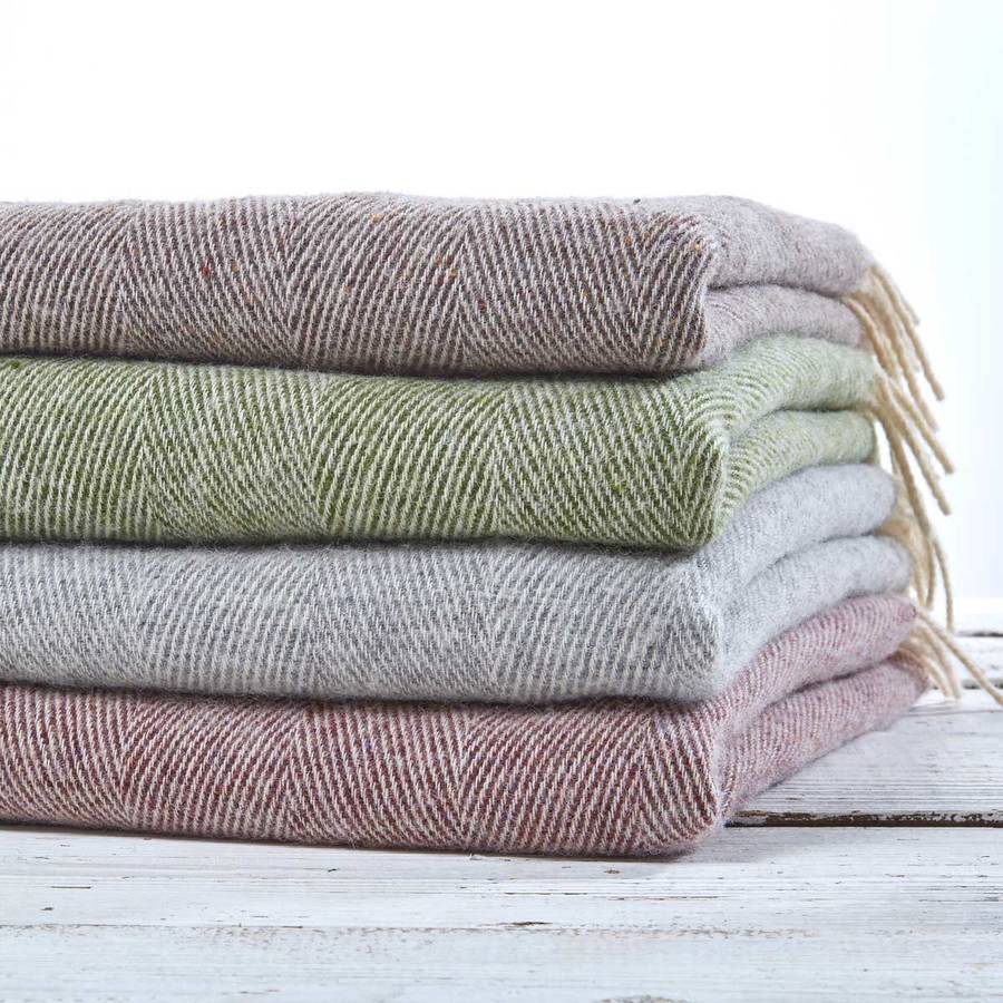 Essential Pure Wool Throw Collection By Tolly Mc Rae