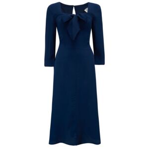 Joyce Dress In French Navy Vintage 1940s Style By The Seamstress of ...