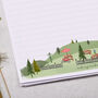 A4 Letter Writing Paper With Country Village Pub, thumbnail 2 of 4