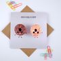 Donut Worry Be Happy Greeting Card, thumbnail 2 of 2