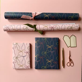 Luxury Bow Pattern Wrapping Paper, 9 of 11