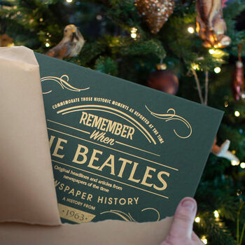 The Beatles Personalised Gift Music Legend Deluxe Book, 5 of 12