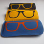 Hand Printed Soft Leather Sunglasses Case, thumbnail 7 of 10