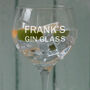 Personalised Engraved Gin Goblet Alcohol Gifts For Husband, thumbnail 1 of 4