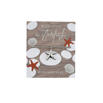 Coastal Living 'Wish Upon A Starfish' Wish Bracelet, 2 of 4