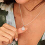 Sterling Silver Number 50 Charm Necklace, thumbnail 1 of 6