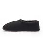 Ant Black Mens Slippers Indoor/Garden Shoes, thumbnail 4 of 8