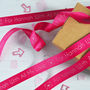 Valentine's 25mm Personalised Printed Ribbon, thumbnail 2 of 9