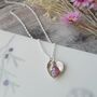 Ruby Heart Necklace, thumbnail 1 of 5