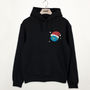 Peace Out Premium Christmas Slogan Hoodie, thumbnail 4 of 4