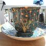Large Cup And Saucer In William Morris Woodpecker Design, thumbnail 12 of 12