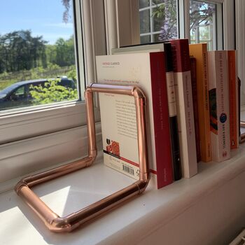 Copper Bookends, Pair Of Handmade Bookends, 3 of 7