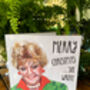 Angela Lansbury Funny Christmas Card, Murder She Wrote Inspired Christmas Card, thumbnail 2 of 6