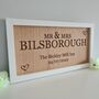 Personalised Wedding Top Table Sign, thumbnail 1 of 6