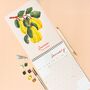 2025 Fruit Illustration Wall Calendar, thumbnail 1 of 12