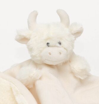 Highland Cream Cow Comforter/Finger Puppet Gift Boxed, 4 of 6