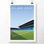 Leeds United Elland Road Revie/East Stand Poster, thumbnail 2 of 8
