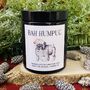Personalised Funny Bah Hum Pug Christmas Candle Gift, thumbnail 1 of 3