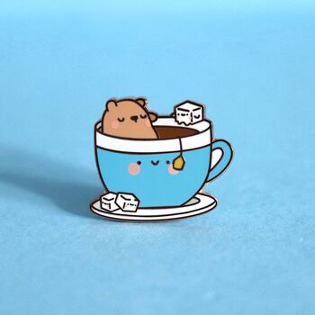 Tea Bears Enamel Pin, 3 of 5