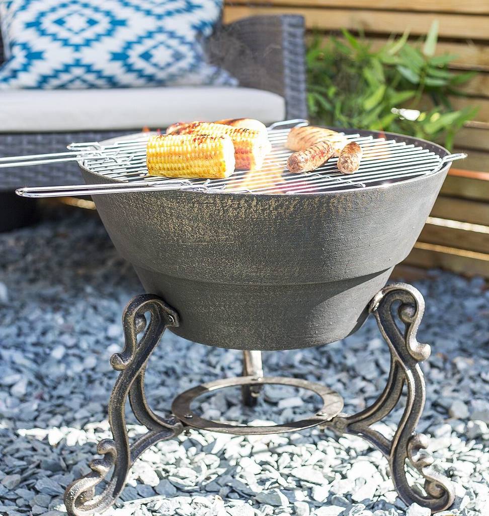 Cast Iron Volta Firepit