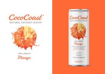Coco Coast Natural Coconut Water With A Twist Of Mango, 2 of 2