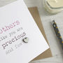 Mothers Are Precious, Mother's Day Card, thumbnail 2 of 3