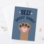 Best Doggy Daddy Card Pet Parent Card For Dog Dads, thumbnail 2 of 2