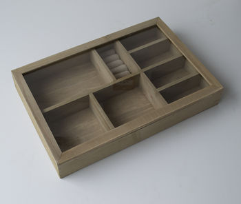 Extra Large Personalised Wooden Jewellery Box, 3 of 5