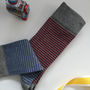 City Splitters: A Grey Day Up North Men's Socks, thumbnail 3 of 4