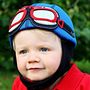 Boys Motorcycle Hat With Goggles, thumbnail 2 of 5