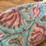 Block Print Washbag, Make Up Pouch, Travel Kit, thumbnail 7 of 12