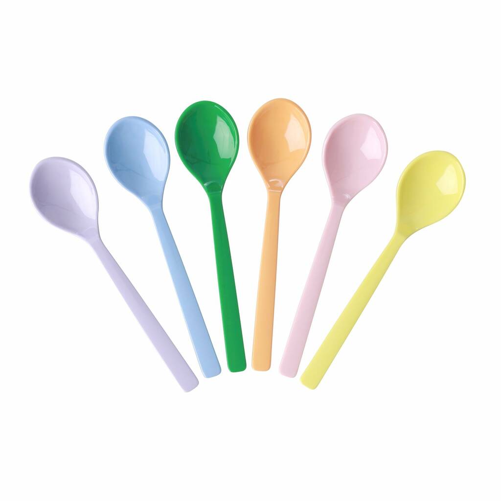 Juicy Rainbow Of Melamine Cutlery By Berylune | notonthehighstreet.com