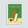 Cricket 70th Birthday Card, thumbnail 2 of 2